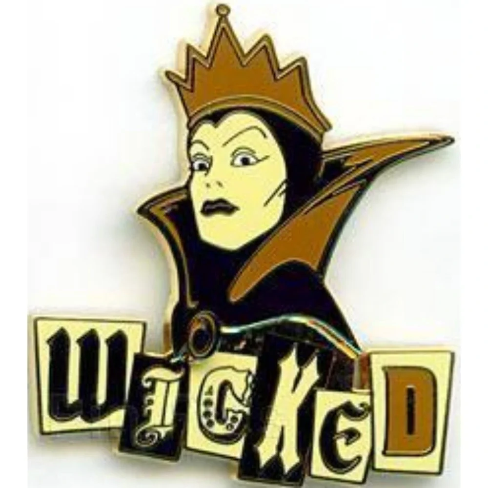 Disney‎ EVIL QUEEN Pin 33969 Villain Queen Wicked Snow White & Seven Dwarfs LR